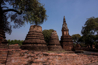 Low angle view of a temple