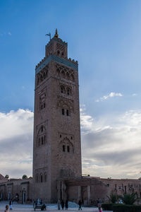 Low angle view of historical building against sky