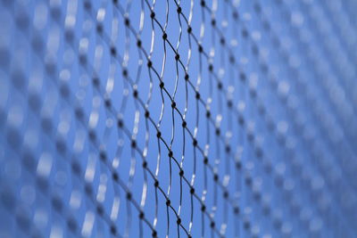 Low angle view of blue sky