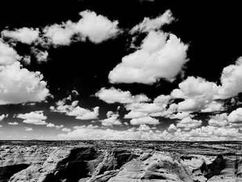 Scenic view of cloudy sky