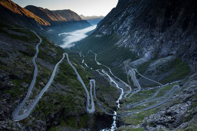 Scenic view of mountains