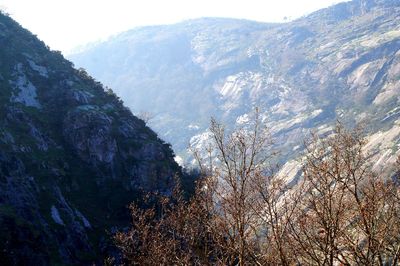Scenic view of mountains