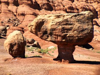 View of rock formation