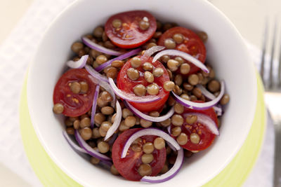 Close-up of food in plate