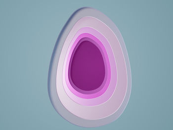 Directly above shot of multi colored light against blue background