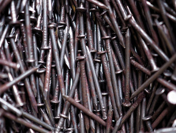 Full frame shot of rusty metal