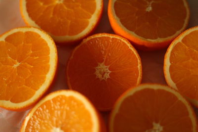 Full frame shot of oranges