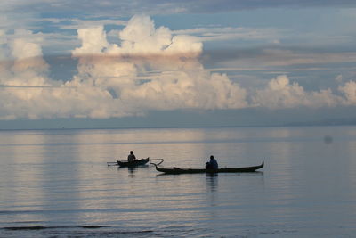 Tradisional fisherman in seram island, maluku indonesia 