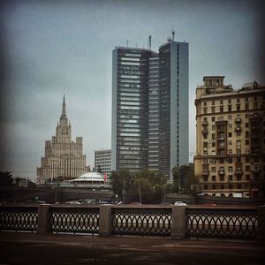 View of buildings in city