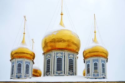 Low angle view of building against sky