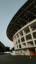 Low angle view of building against sky