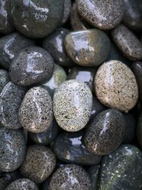 Full frame shot of stones