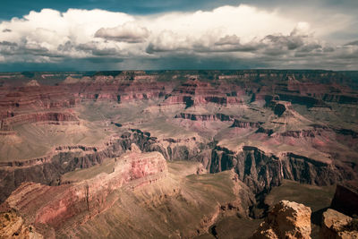 Aerial view of landscape