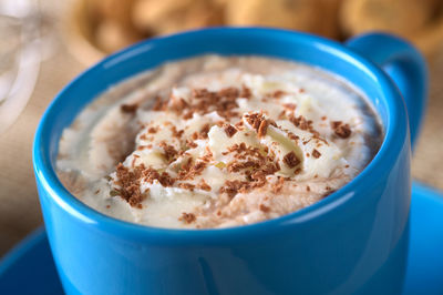 Close-up of coffee cup