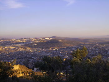 Aerial view of cityscape