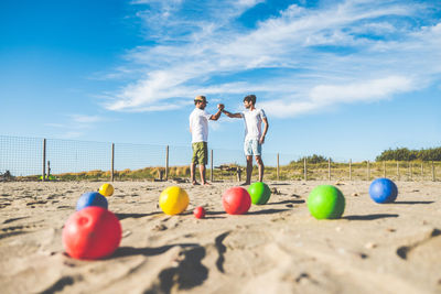 People on beach