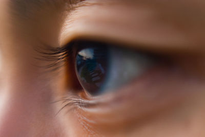 Close-up of human eye