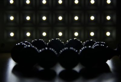 Close-up of lights