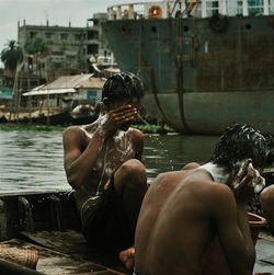 Men in boat