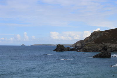 Scenic view of sea and sky