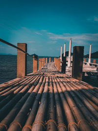 Panoramic view of sea against sky