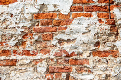 Full frame shot of brick wall