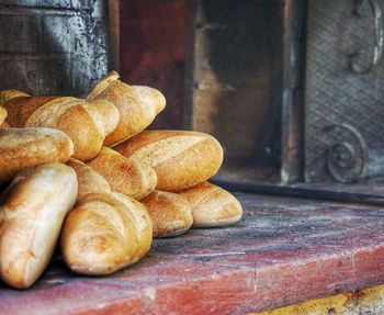 Close-up of bread