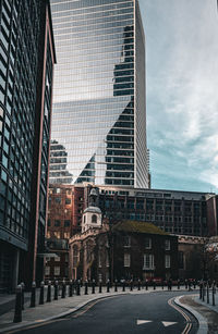 Skyscrapers in city