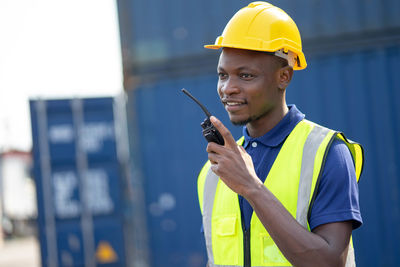 Woman working