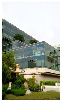 Modern buildings in city