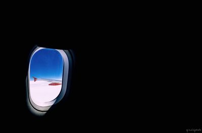 View of train on road