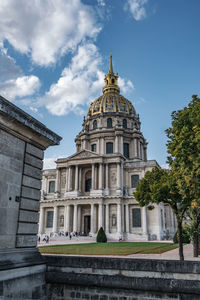 View of historic building against sky