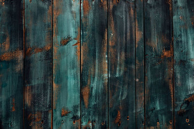 Full frame shot of rusty wooden wall