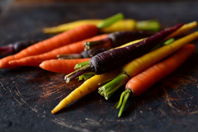 Close-up of vegetables on table