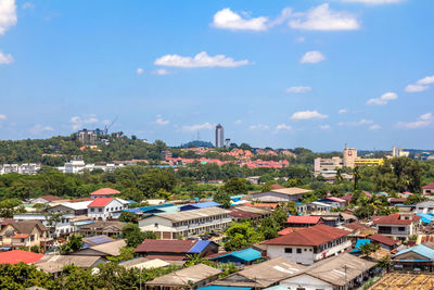 View of cityscape against sky