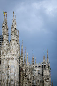 Low angle view of building against sky