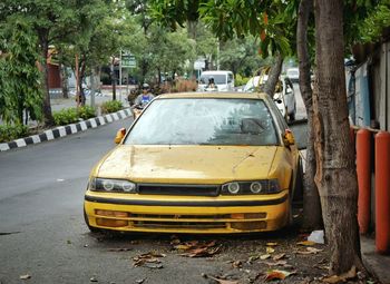 Car on street