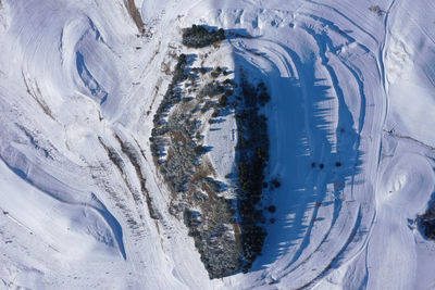 Full frame shot of snow