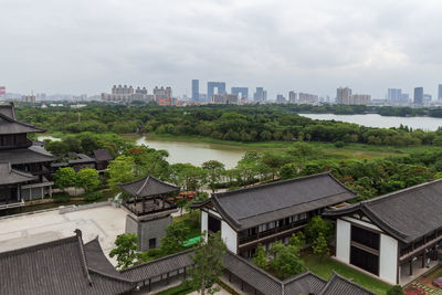 Buildings in city