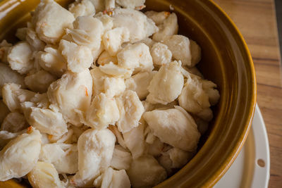 Close-up of rice in bowl