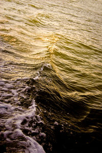 Full frame shot of sand at beach