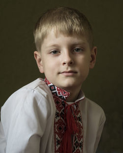 Portrait of boy