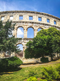 View of historical building against sky