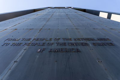 Low angle view of building against sky