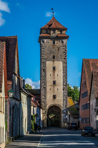 Rothenburg ob der taubern on the romantic road, germany