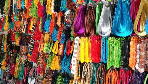 Full frame shot of colorful candies for sale