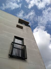 Low angle view of building against sky