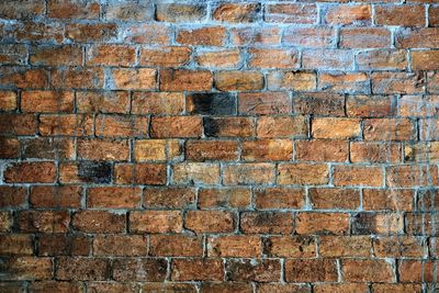 Full frame shot of brick wall