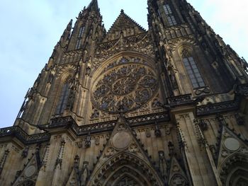 Low angle view of a temple