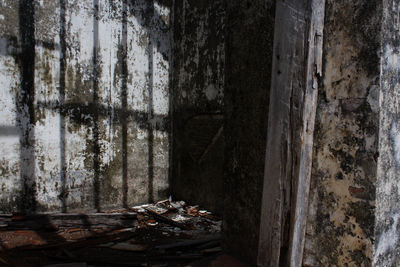 View of abandoned building